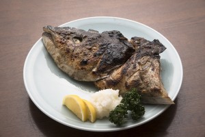 かぼすブリかぶと焼き　900円 